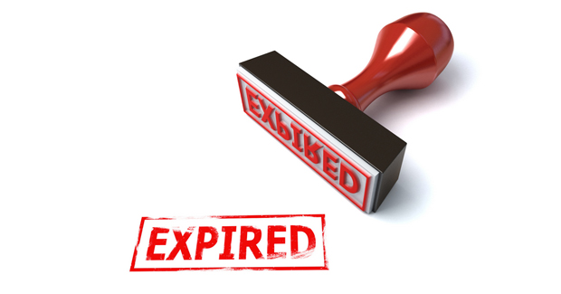 expired stamp