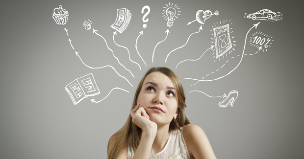 woman wondering