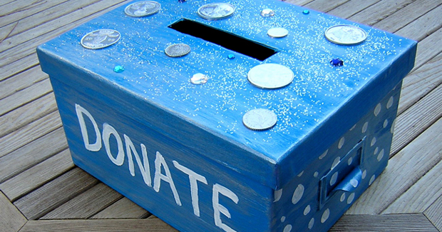 donation box