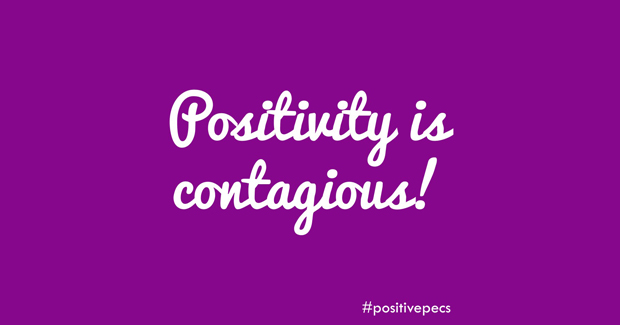 positivity is contagious